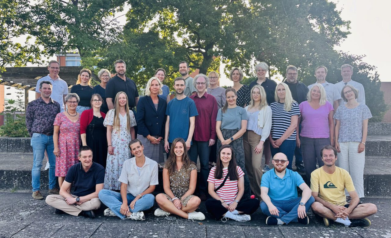 Ein Gruppenfoto des Kollegiums zu Beginn des Schuljahres